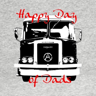 Father's Day 1970s classic lorry Atkinson Day of Dads T-Shirt